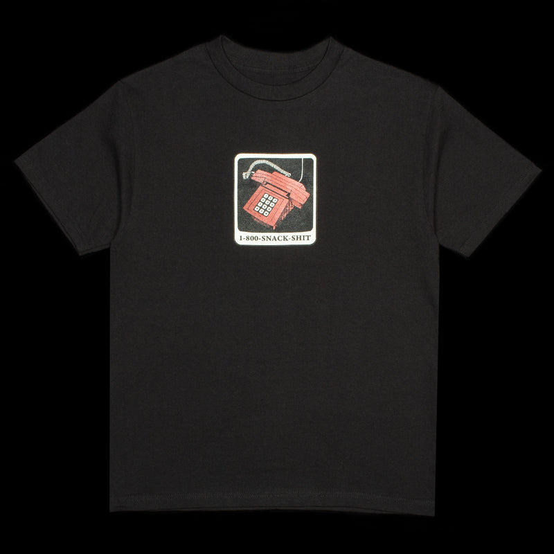 Snack | 1-800 Number T-Shirt Color : Black