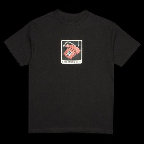 Snack | 1-800 Number T-Shirt Color : Black