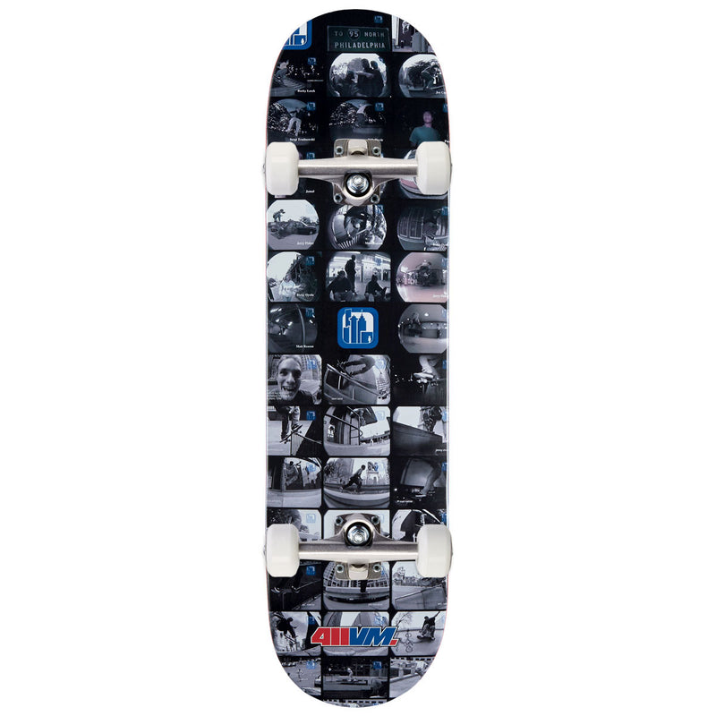 411VM Metrospective Frame Grab Skateboard Complete - 8.25"
