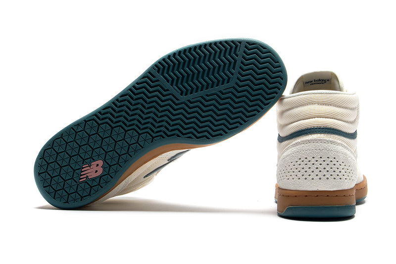 New Balance Numeric | 440 High V2 Style # NM440HRU Color : Sea Salt / New Spruce