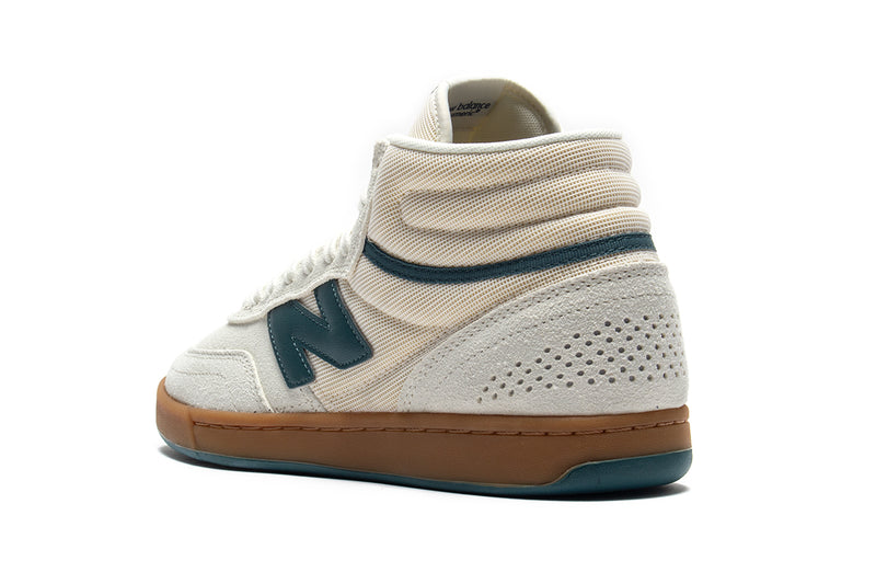 New Balance Numeric | 440 High V2 Style # NM440HRU Color : Sea Salt / New Spruce
