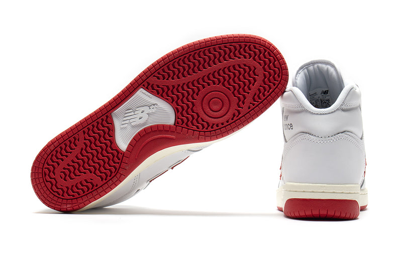 New Balance Numeric | 480 High Style # NM480HSD Color : White / Red