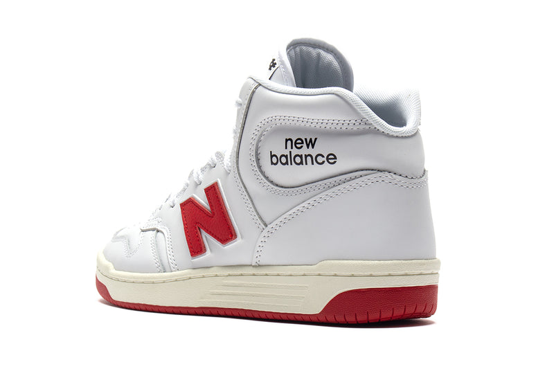New Balance Numeric | 480 High Style # NM480HSD Color : White / Red