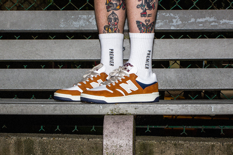 New Balance Numeric | 480 Style # NM480DOR Color : Orange / White