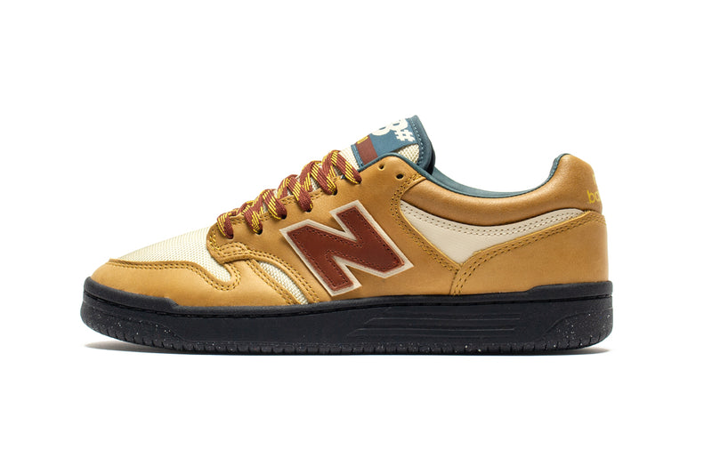New Balance Numeric | 480 tan burgundy