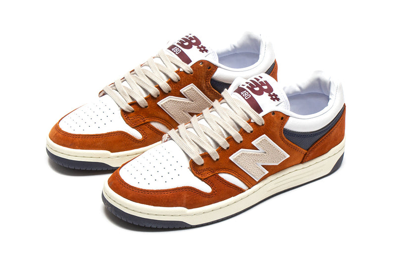 New Balance Numeric | 480 Style # NM480DOR Color : Orange / White