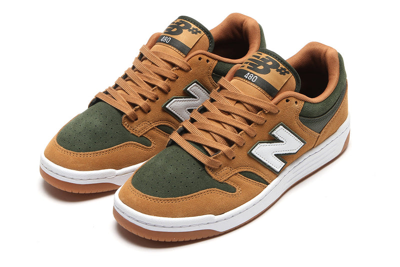 New Balance Numeric | 480 Brown / Green / White