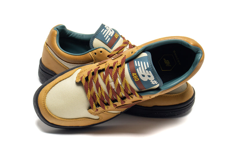 New Balance Numeric | 480 tan burgundy