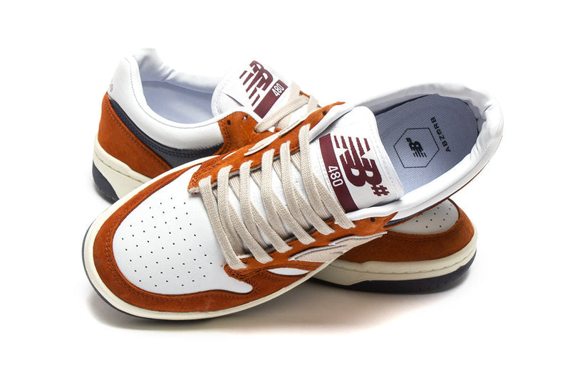 New Balance Numeric | 480 Style # NM480DOR Color : Orange / White