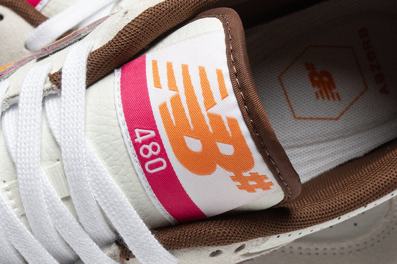 New Balance Numeric | 480 Style # NM480CND Color : Sea Salt / Chocolate