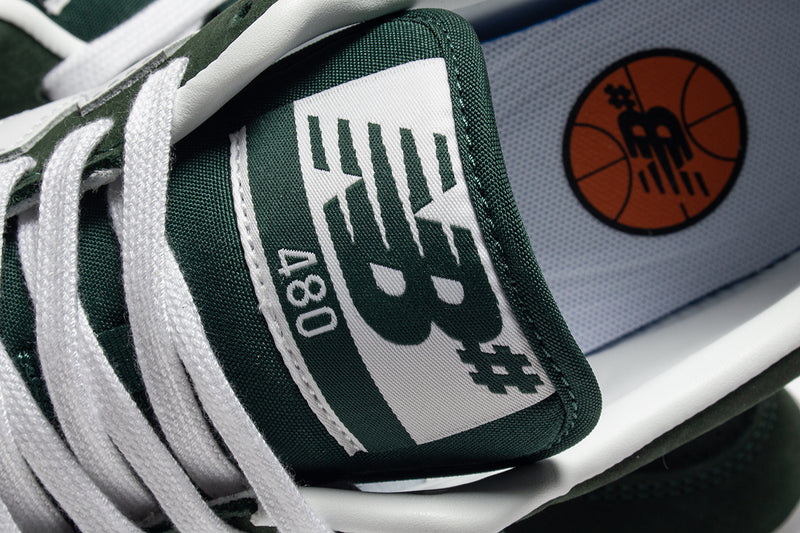 New Balance Numeric | 480 NM480EST Forest Green White