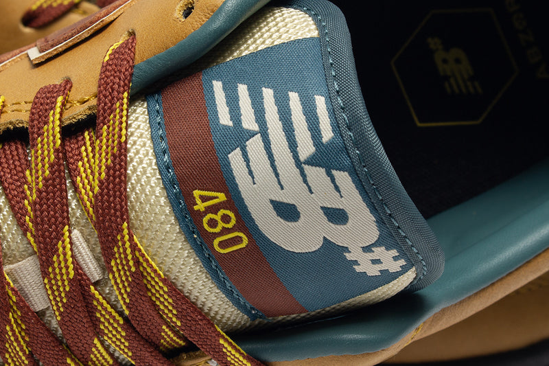 New Balance Numeric | 480 tan burgundy
