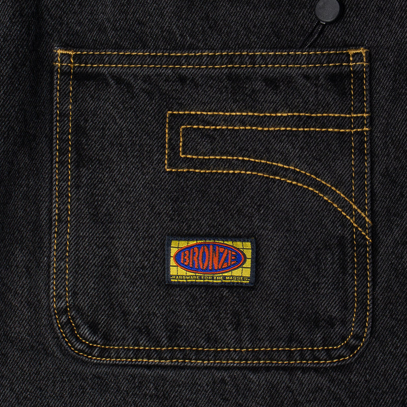 Bronze 56K | 56 Denim Jeans Color : Black Loose fit