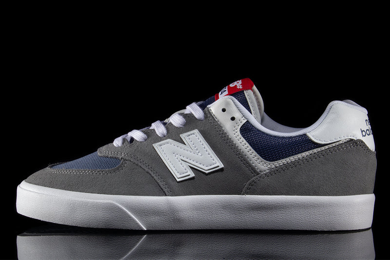 New Balance Numeric | 574 Style # NM574VGW Color : Grey / White