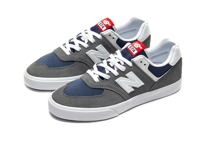 New Balance Numeric | 574 Style # NM574VGW Color : Grey / White