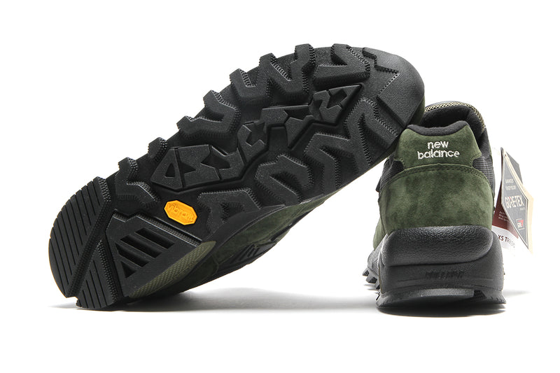 New Balance 580 Gore-Tex Kombu / Black / Hot Marigold