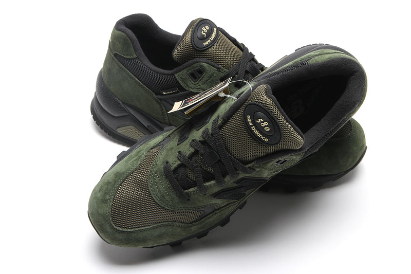 New Balance 580 Gore-Tex Kombu / Black / Hot Marigold