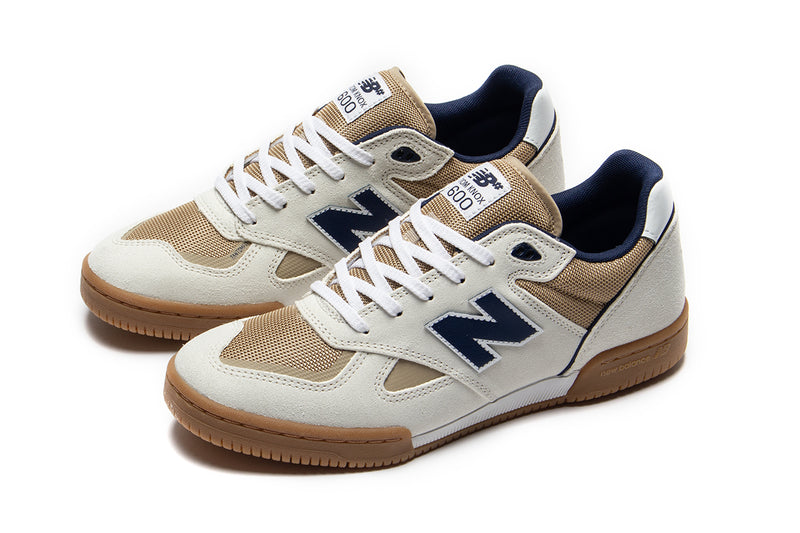 New Balance Numeric | 600 Style # NM600WBG Color : Sea Salt / NB Navy