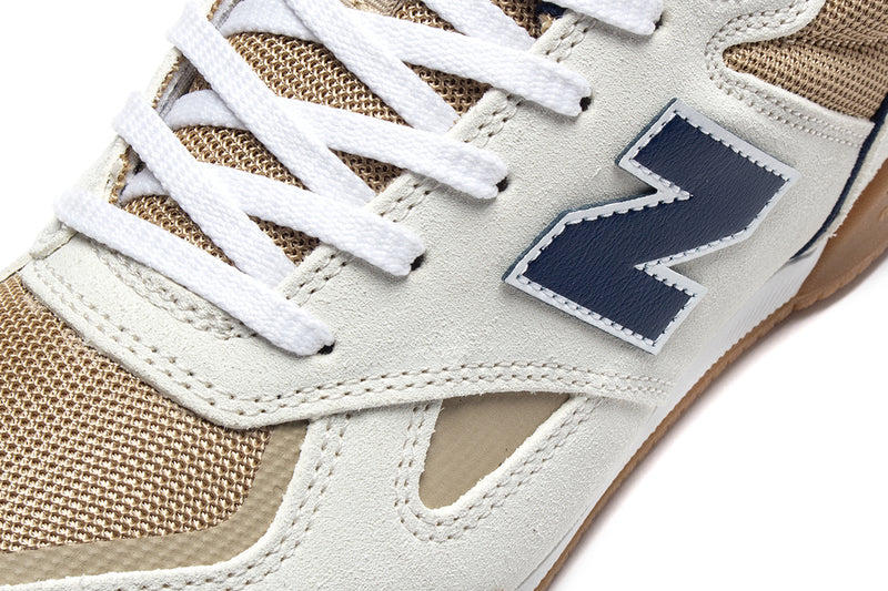 New Balance Numeric | 600 Style # NM600WBG Color : Sea Salt / NB Navy
