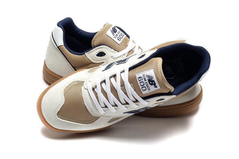 New Balance Numeric | 600 Style # NM600WBG Color : Sea Salt / NB Navy