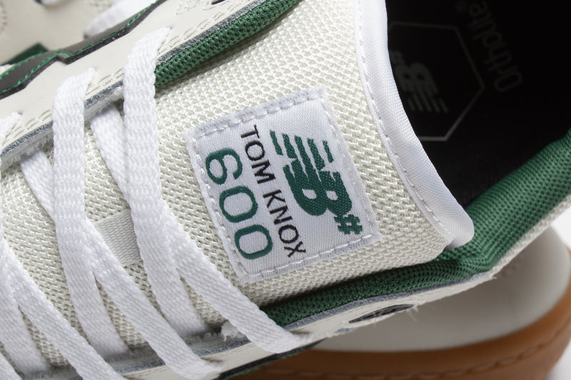 New Balance Numeric | 600 Style # NM600OGS Color : White / Green / Gum