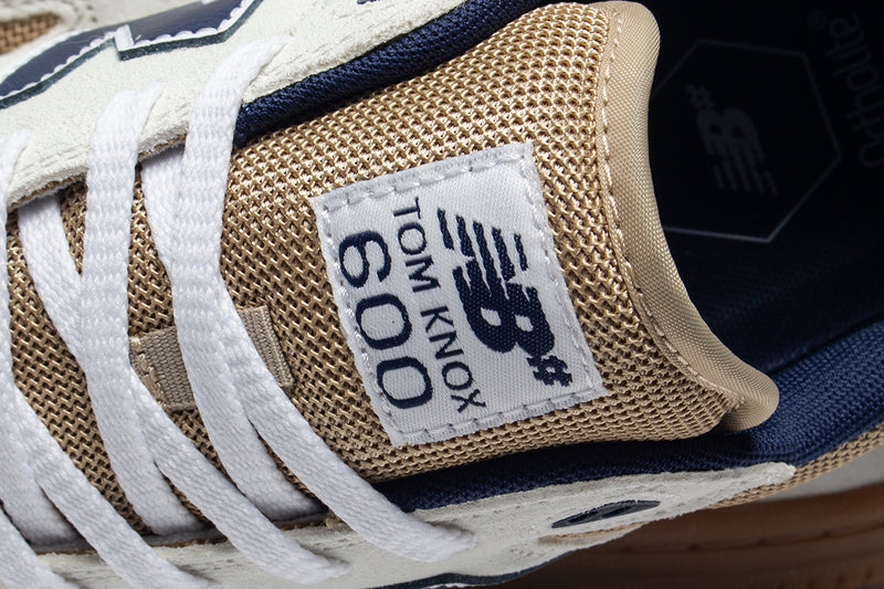 New Balance Numeric | 600 Style # NM600WBG Color : Sea Salt / NB Navy