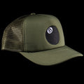 Stussy | 8-Ball Trucker Cap Style # 1311089 Color : Olive