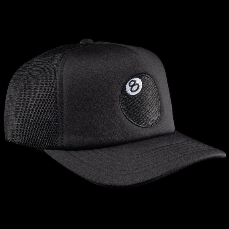 Stussy | 8-Ball Trucker Cap Style # 1311089 Color : Black