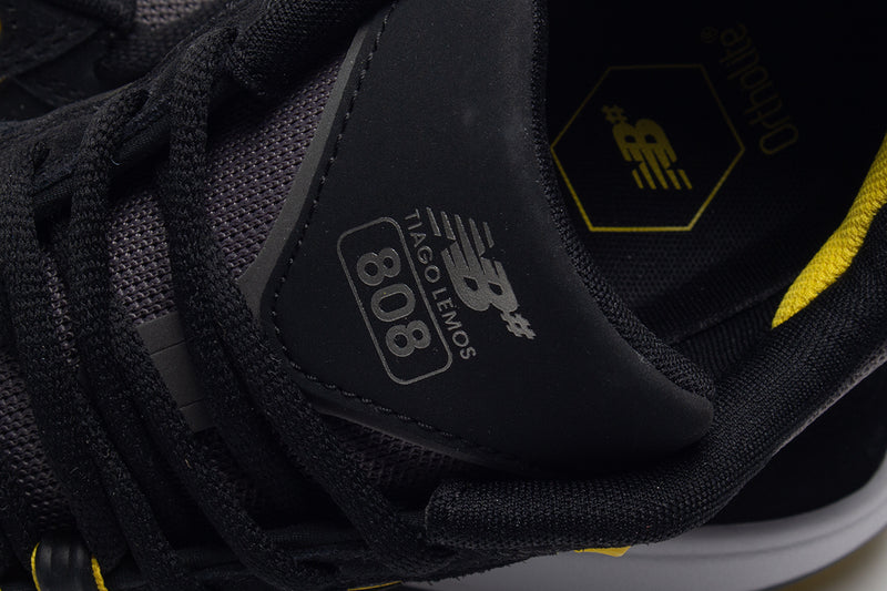 New Balance Numeric | 808 Style # NM808WUT Color : Black / Yellow