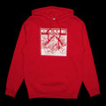 Glue | A Place Hoodie Color : Red