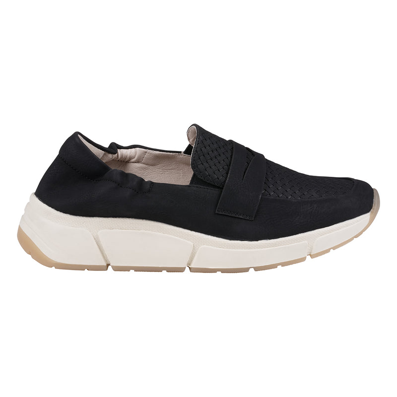 Adina Black Penny Sneakers