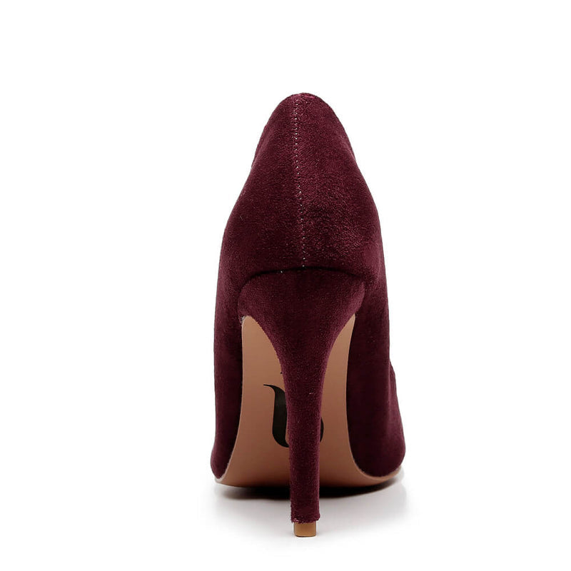 Adira Vegan Suede - Eggplant Vegan Suede - Street Sole