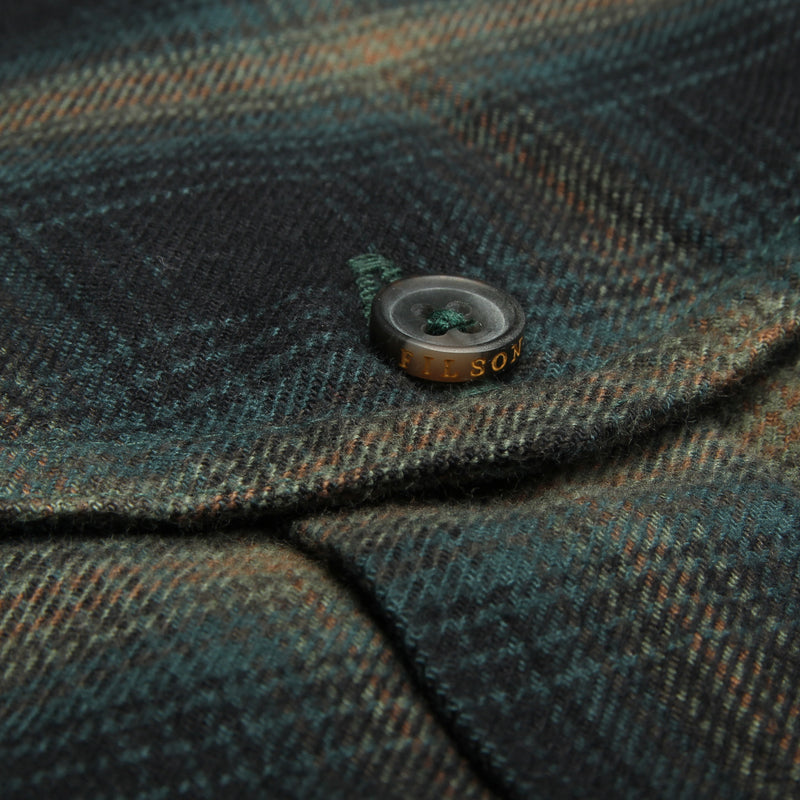 Filson Alaskan Guide Shirt Navy Pine Bronze