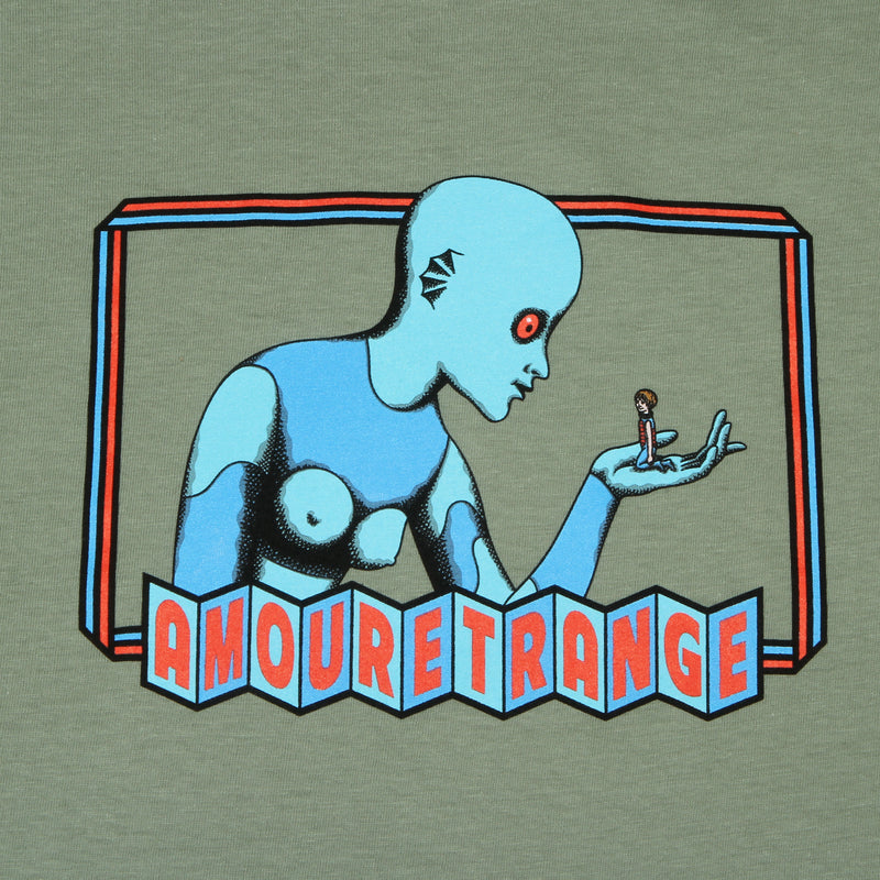 StrangeLove | Alien Amour T-Shirt Color : Sage