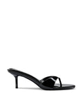 Almalfi Slipper - Glazed Black