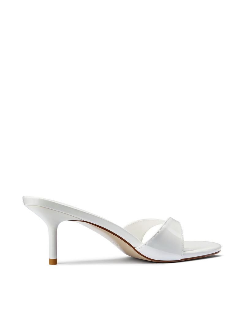 Almalfi Slipper - Glazed White