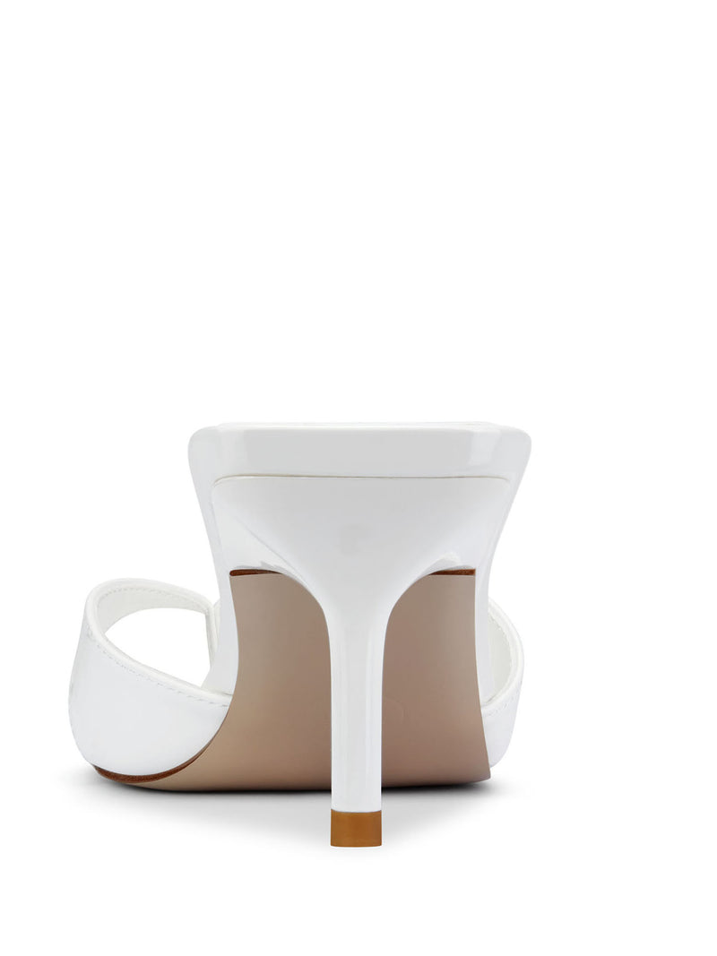 Almalfi Slipper - Glazed White