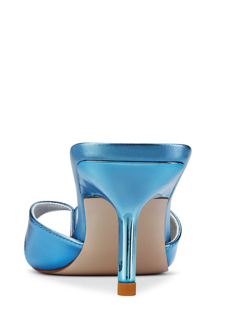 Almalfi Slipper - Metallic Blue