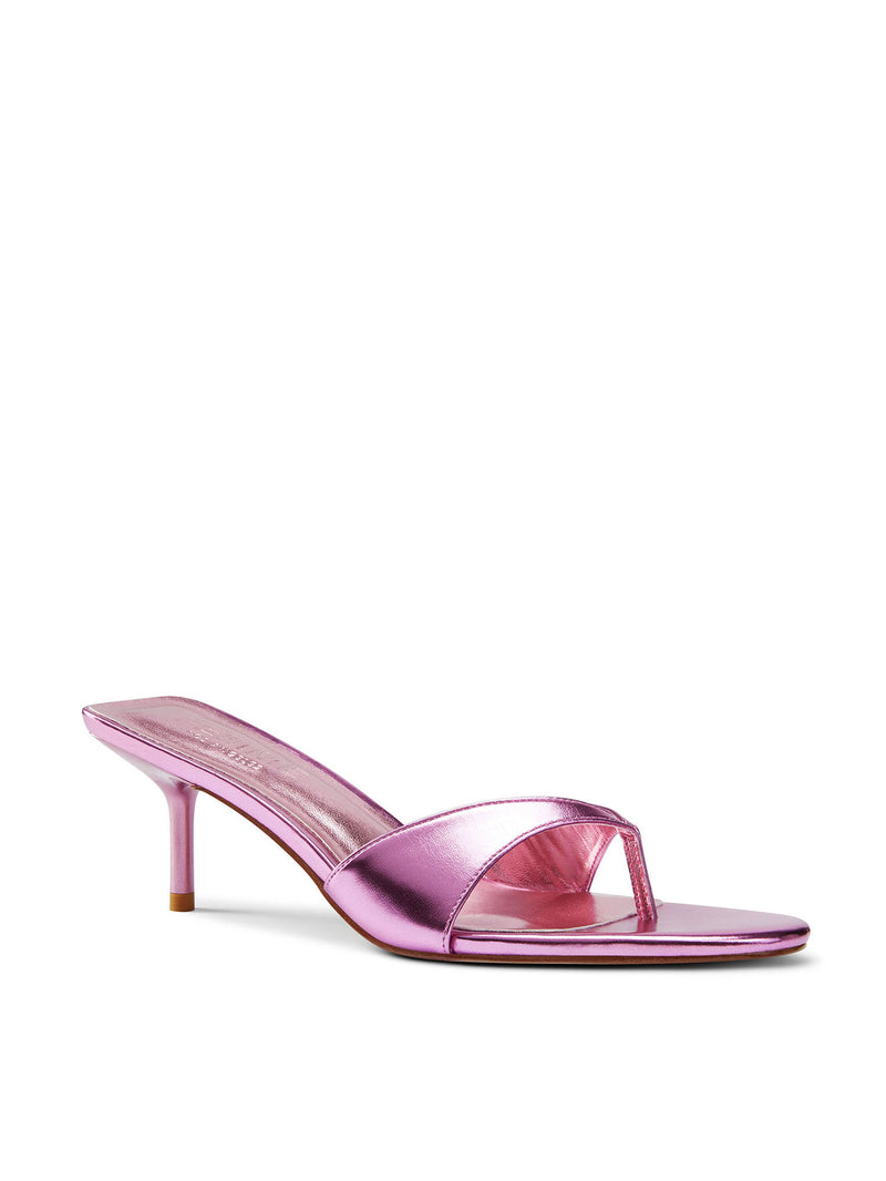 Almalfi Slipper - Metallic Pink