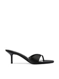 Almalfi Slipper - Satin Black