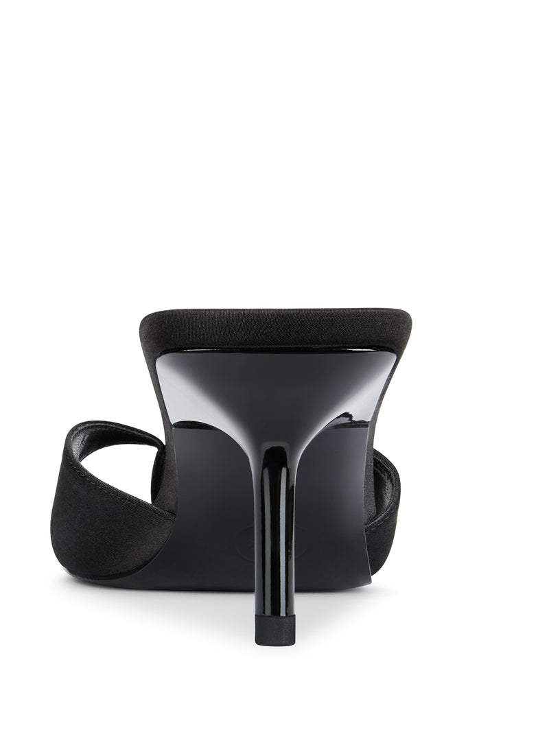 Almalfi Slipper - Satin Black