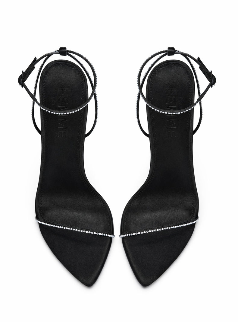 ANDX Sandal - Nero Crystal - FEMME LA