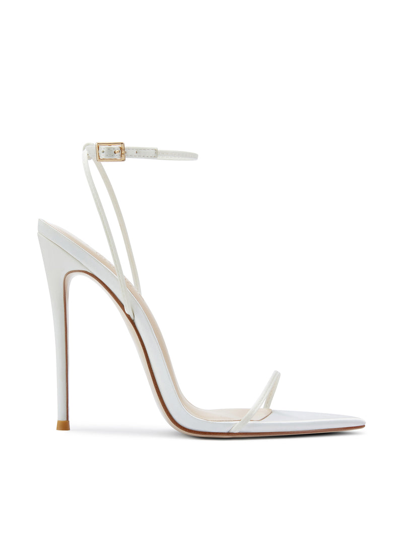 ANDX Sandal - White Satin