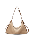 ANINE SHOULDER BAG - CAMEL SUEDE-CAMEL-Handbags-Billini-Billini