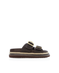 ANORA - CHOCOLATE RAFFIA-Sandals-Billini-Billini