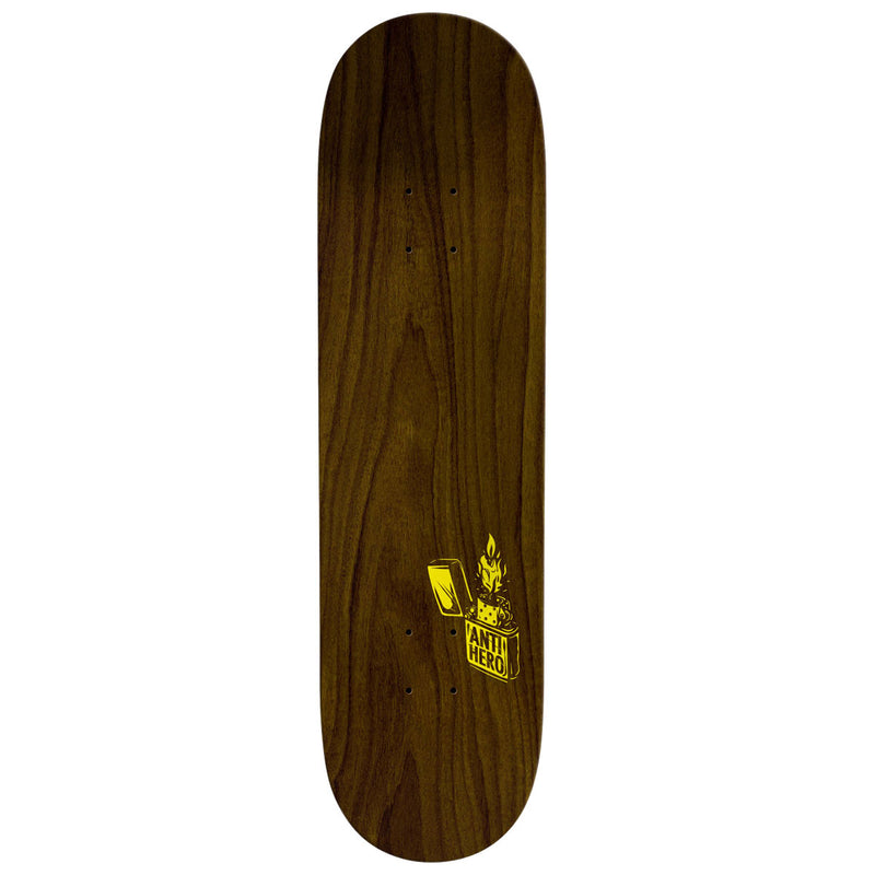 Anti-Hero Taylor Fueled Up Skateboard Deck - Yellow - 8.38"