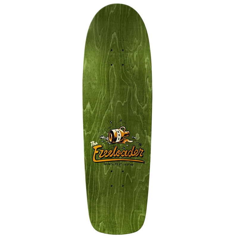 Anti-Hero Team Jalopi Freeloader Skateboard Deck - Orange - 10.14"