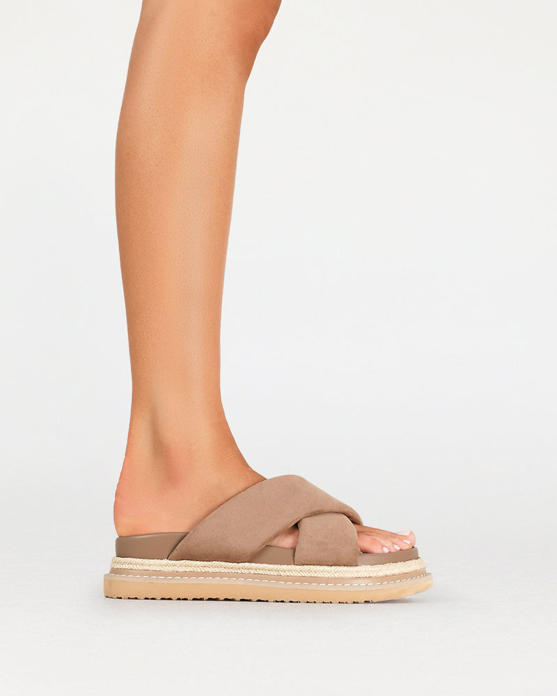 ARABEL - FAWN SUEDE-Sandals-Billini-Billini