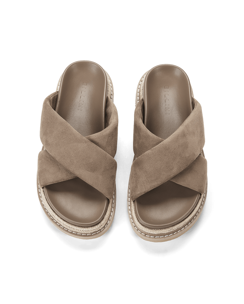 ARABEL - FAWN SUEDE-Sandals-Billini-Billini