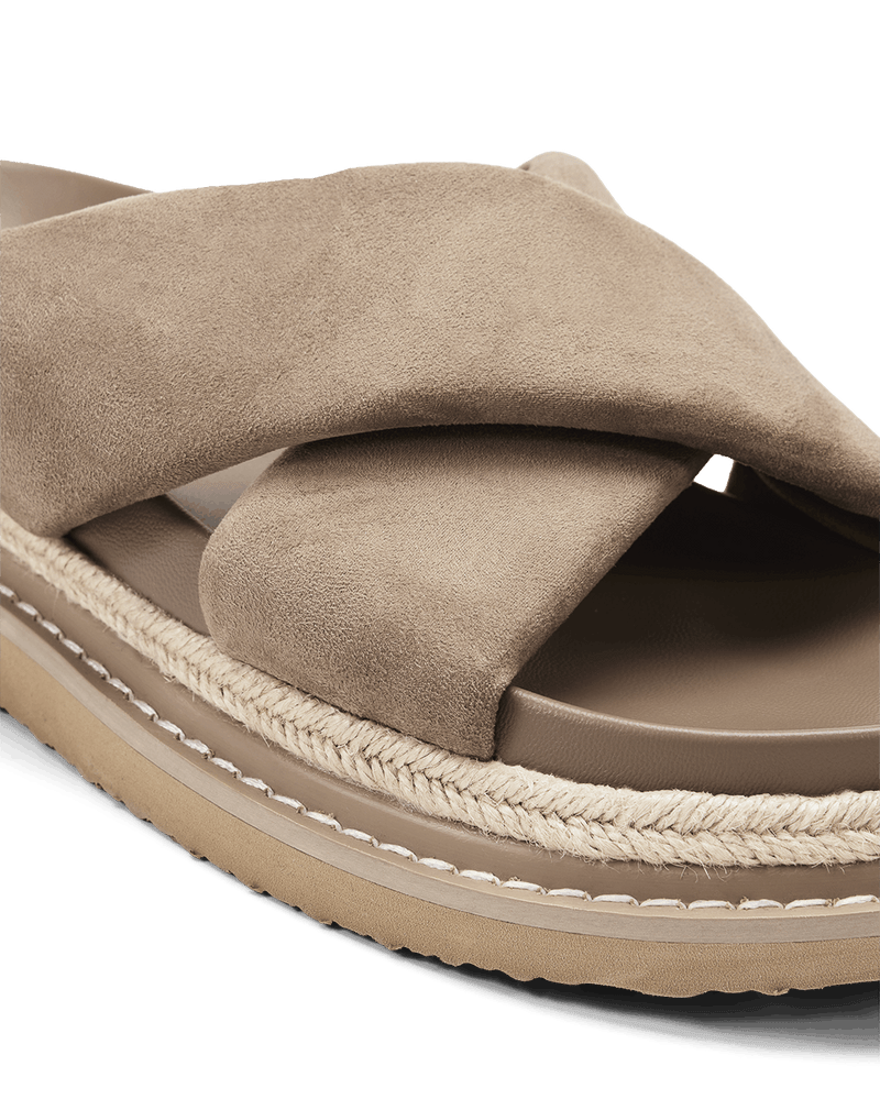 ARABEL - FAWN SUEDE-Sandals-Billini-Billini